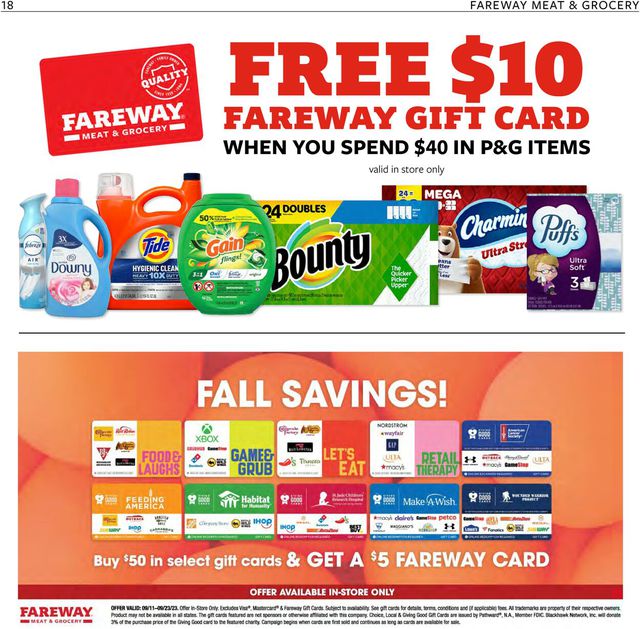 Catalogue Fareway from 09/17/2023