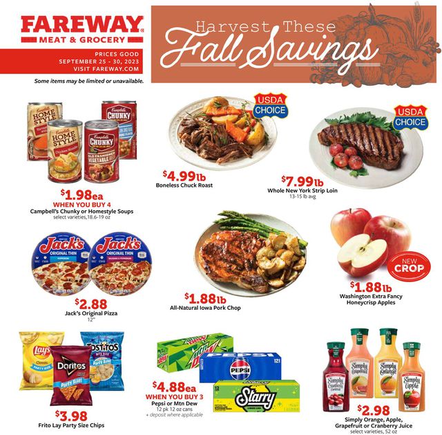 Catalogue Fareway from 09/24/2023