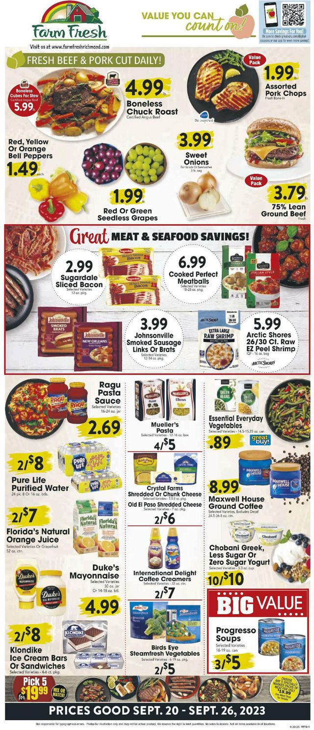 Catalogue Farm Fresh from 09/20/2023