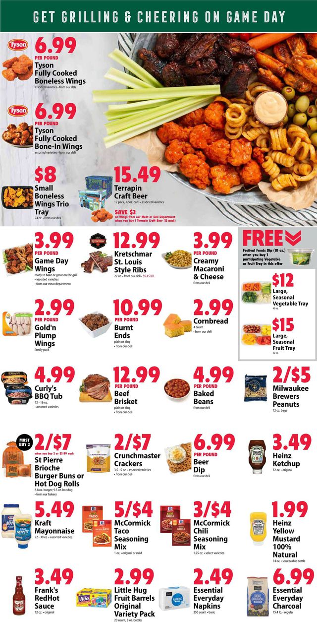 Catalogue Festival Foods from 09/06/2023