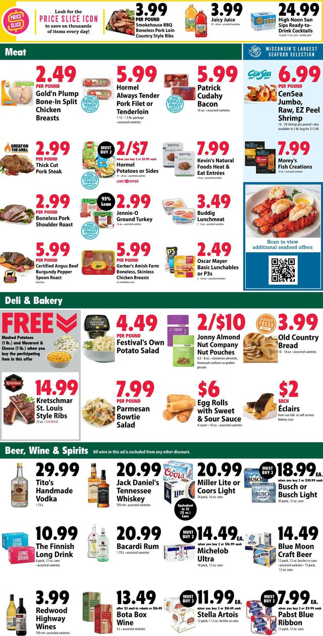 Catalogue Festival Foods from 09/20/2023