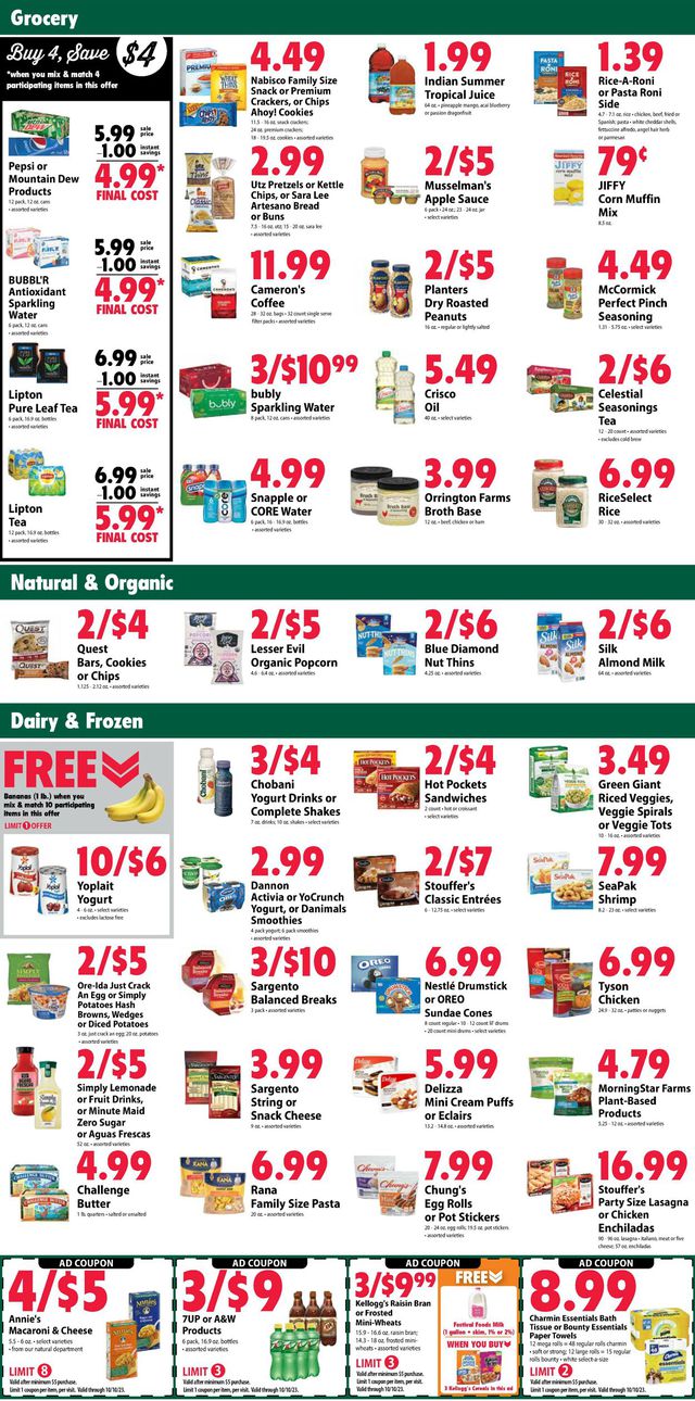 Catalogue Festival Foods from 10/04/2023