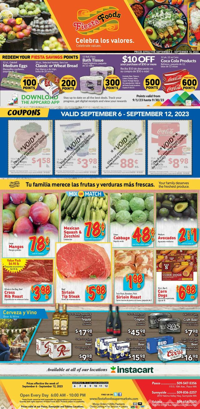 Catalogue Fiesta Foods SuperMarkets from 09/06/2023