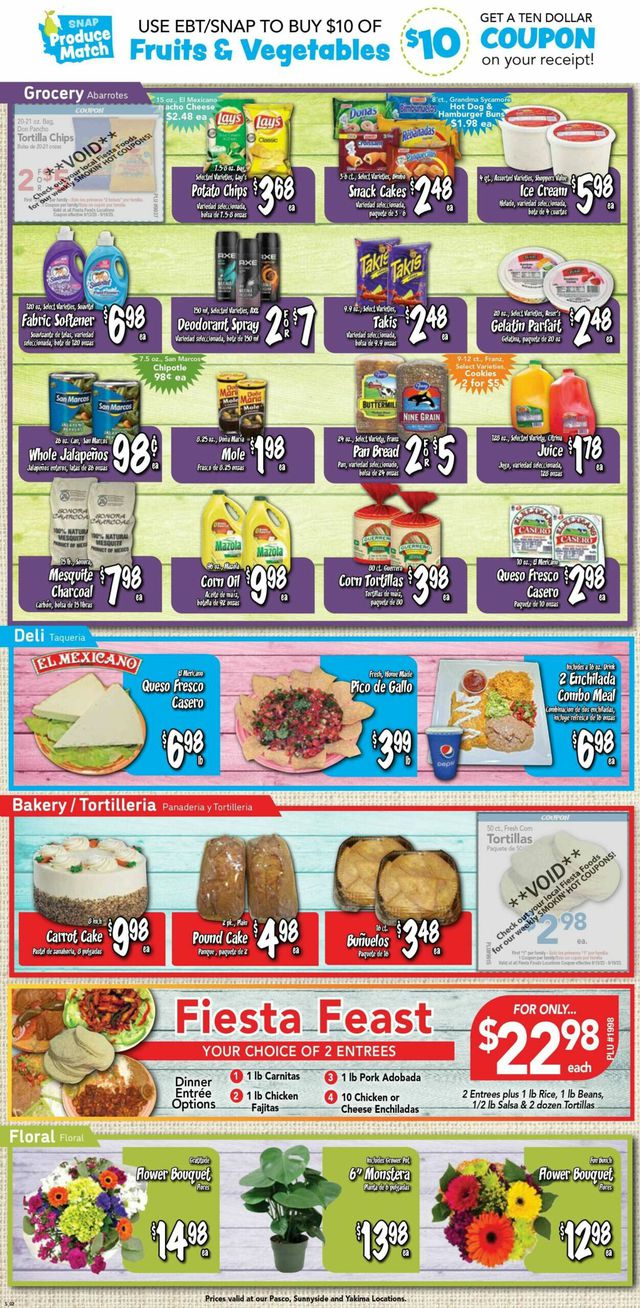 Catalogue Fiesta Foods SuperMarkets from 09/13/2023