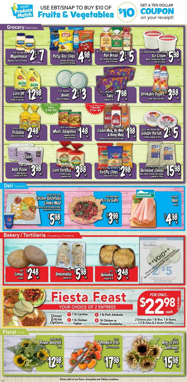 Catalogue Fiesta Foods SuperMarkets from 10/04/2023