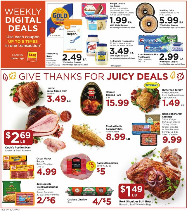 Catalogue Food 4 Less from 11/20/2024