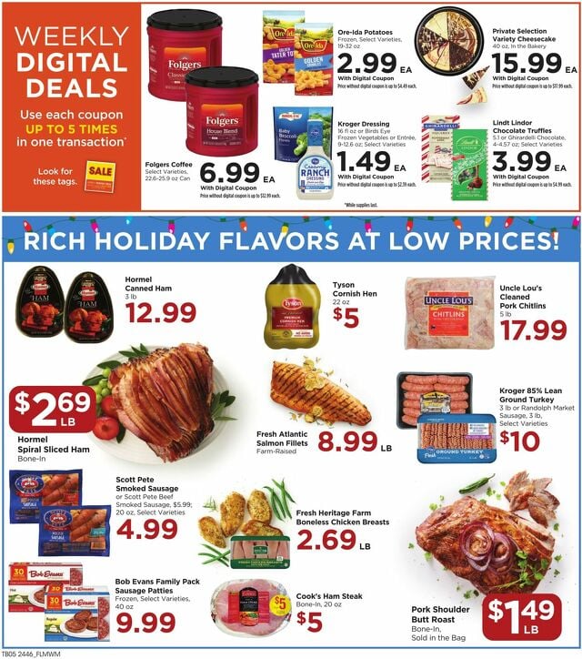 Catalogue Food 4 Less from 12/18/2024