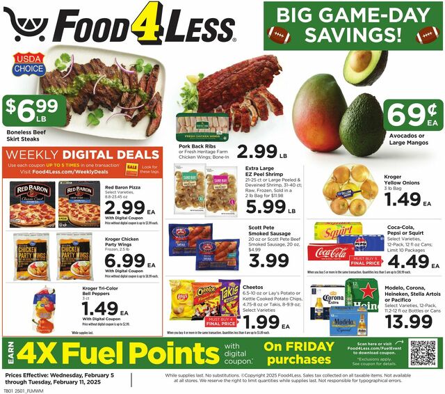 Catalogue Food 4 Less from 02/05/2025