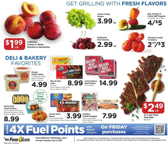Catalogue Food 4 Less from 07/02/2025