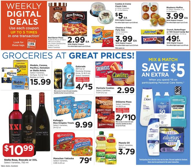 Catalogue Food 4 Less from 07/23/2025