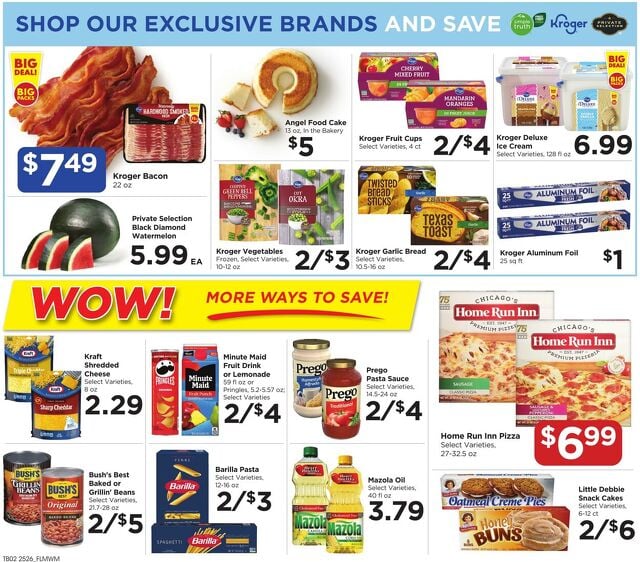 Catalogue Food 4 Less from 07/30/2025