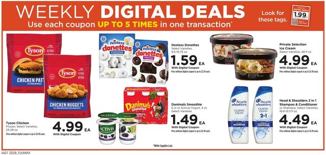 Catalogue Food 4 Less from 08/13/2025