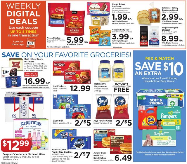 Catalogue Food 4 Less from 08/27/2025