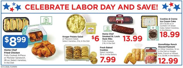 Catalogue Food 4 Less from 08/27/2025