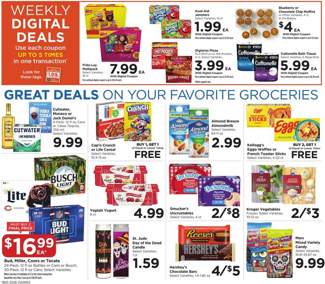 Catalogue Food 4 Less from 10/22/2025