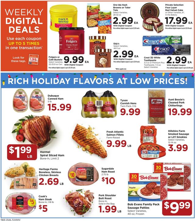 Catalogue Food 4 Less from 12/17/2025