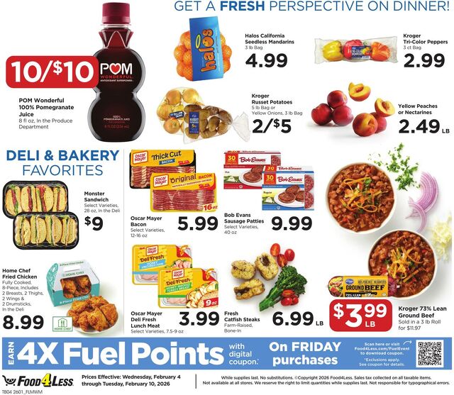 Catalogue Food 4 Less from 02/04/2026