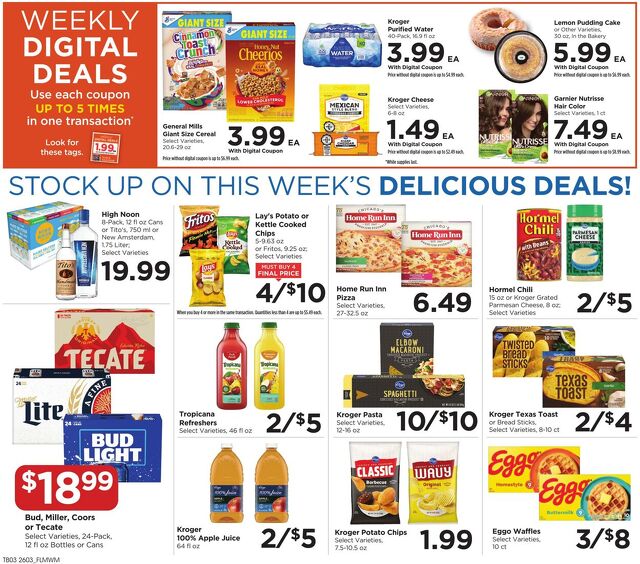 Catalogue Food 4 Less from 02/18/2026