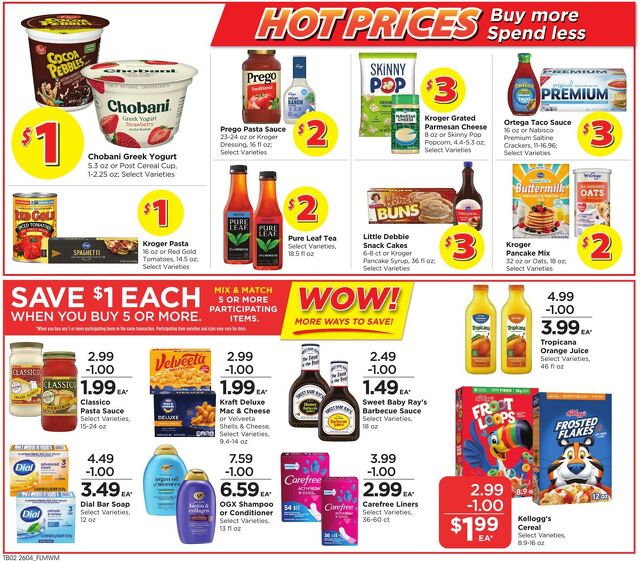 Catalogue Food 4 Less from 02/25/2026