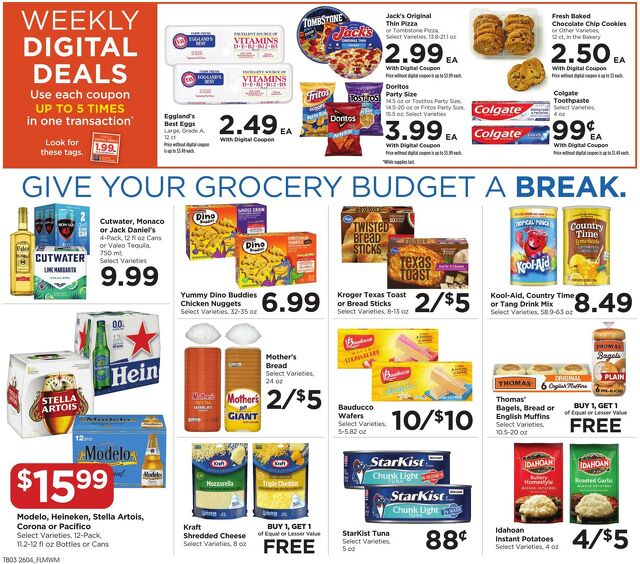 Catalogue Food 4 Less from 02/25/2026