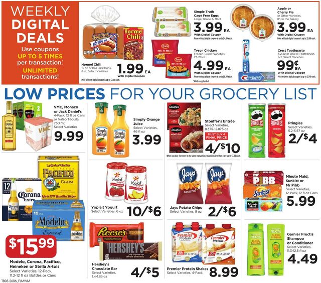 Catalogue Food 4 Less from 03/11/2026