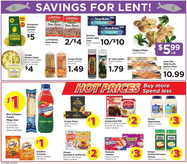 Catalogue Food 4 Less from 03/11/2026