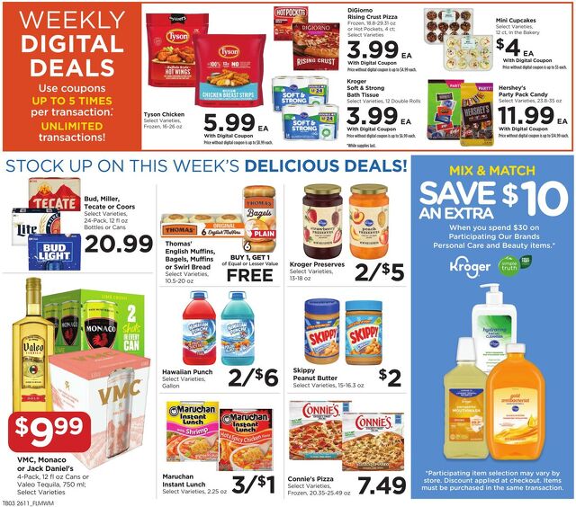 Catalogue Food 4 Less from 04/15/2026
