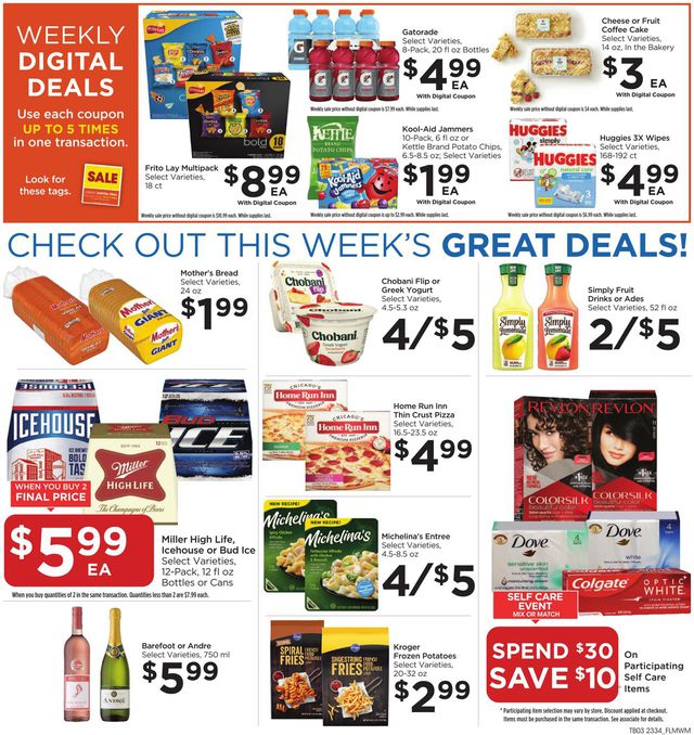 Catalogue Food 4 Less from 09/20/2023