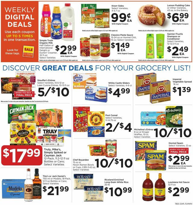 Catalogue Food 4 Less from 01/03/2024