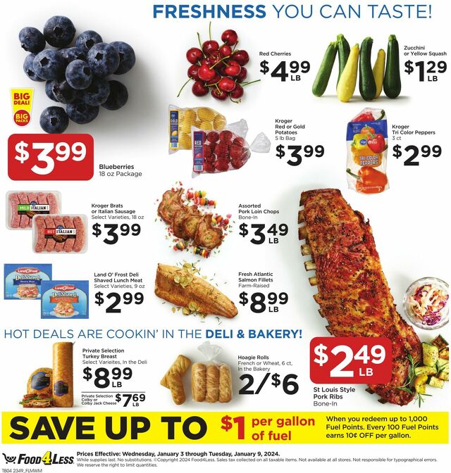 Catalogue Food 4 Less from 01/03/2024