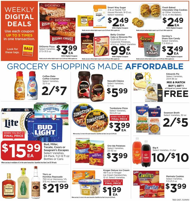 Catalogue Food 4 Less from 03/20/2024