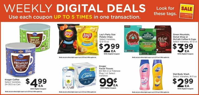 Catalogue Food 4 Less from 07/17/2024