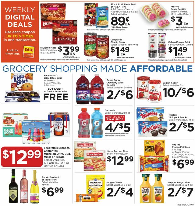 Catalogue Food 4 Less from 07/17/2024