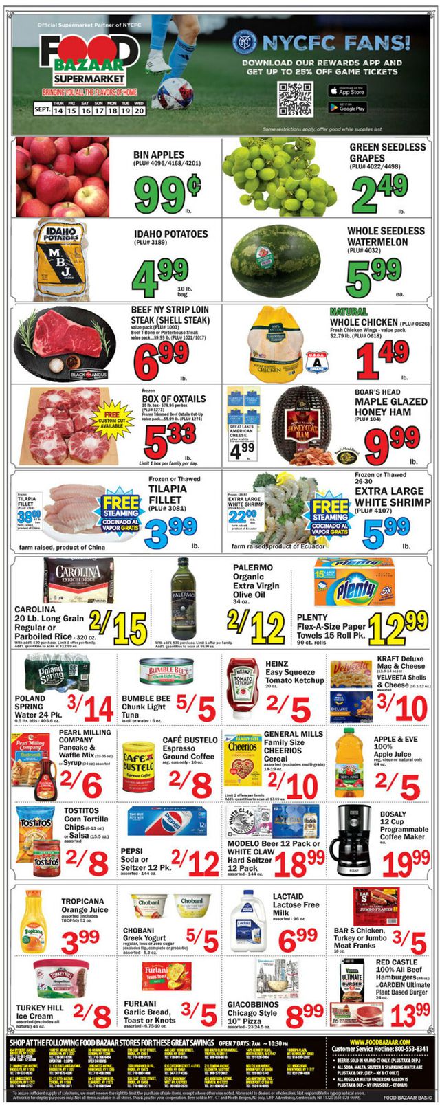 Catalogue Food Bazaar from 09/14/2023