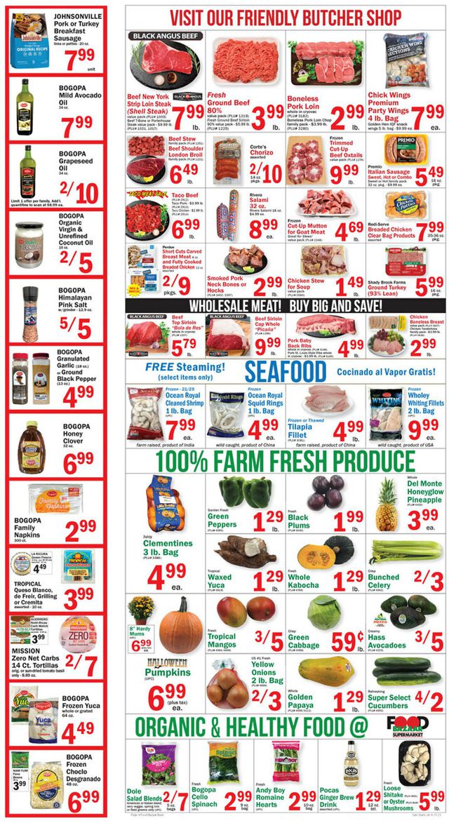 Catalogue Food Bazaar from 09/21/2023