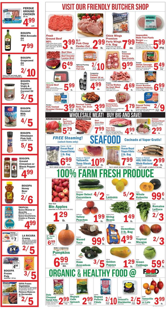 Catalogue Food Bazaar from 09/28/2023