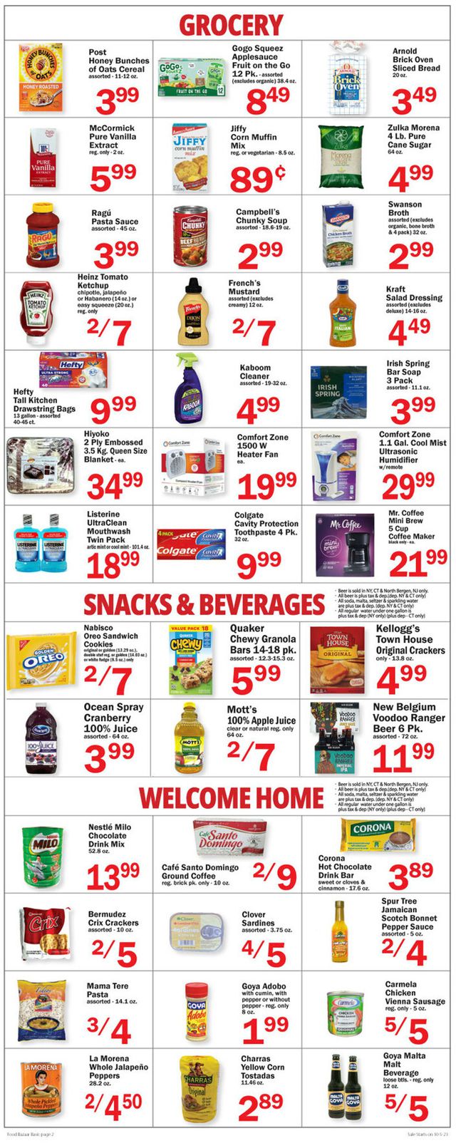 Catalogue Food Bazaar from 10/05/2023