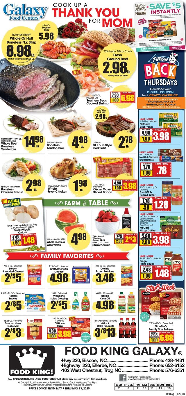 Catalogue Food King from 05/07/2025