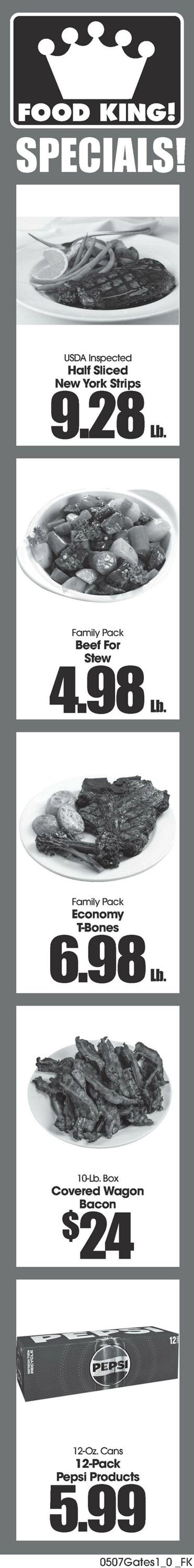 Catalogue Food King from 05/07/2025