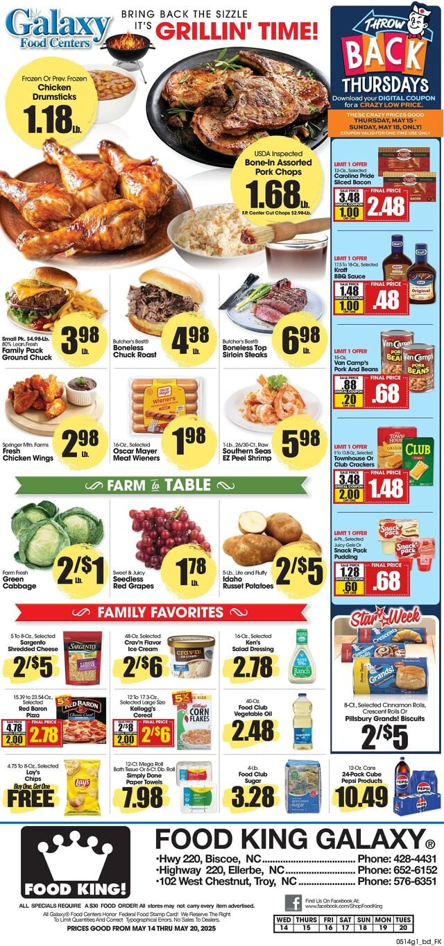 Catalogue Food King from 05/14/2025