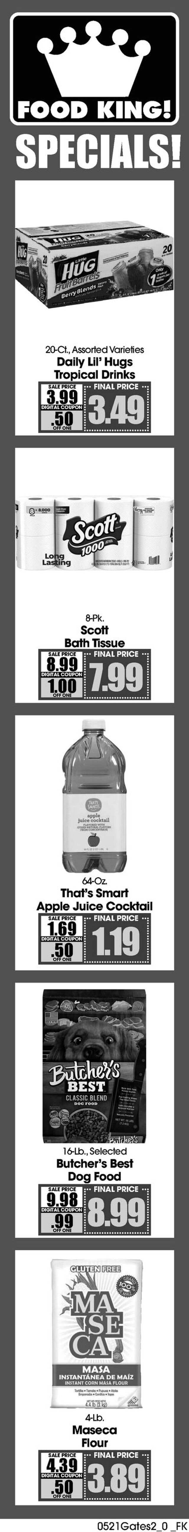 Catalogue Food King from 05/21/2025