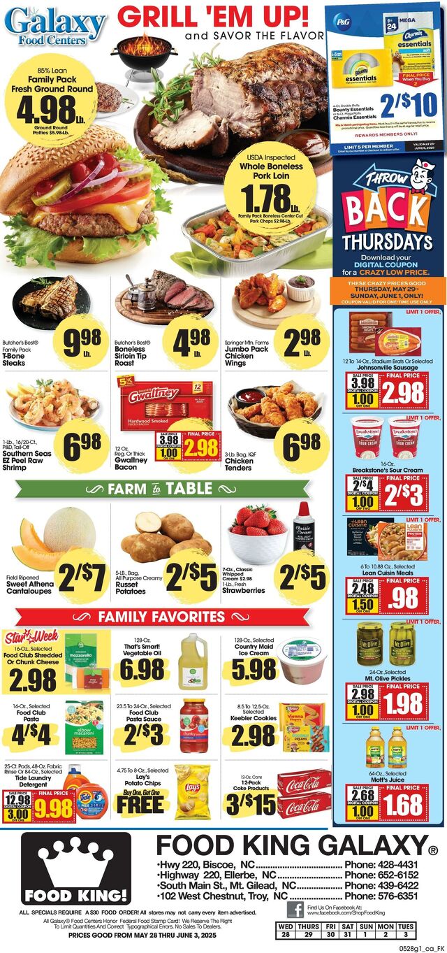 Catalogue Food King from 05/28/2025
