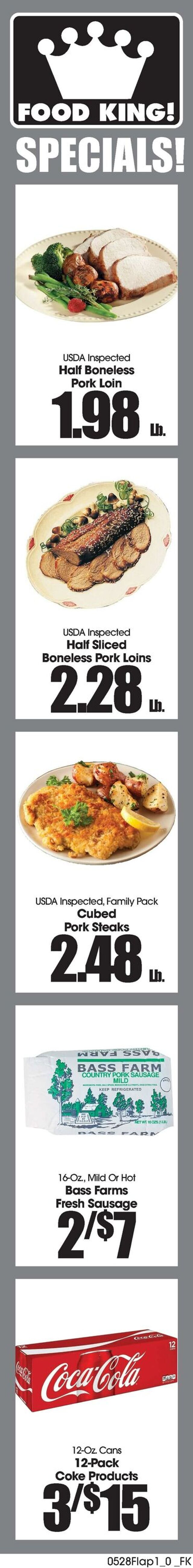Catalogue Food King from 05/28/2025