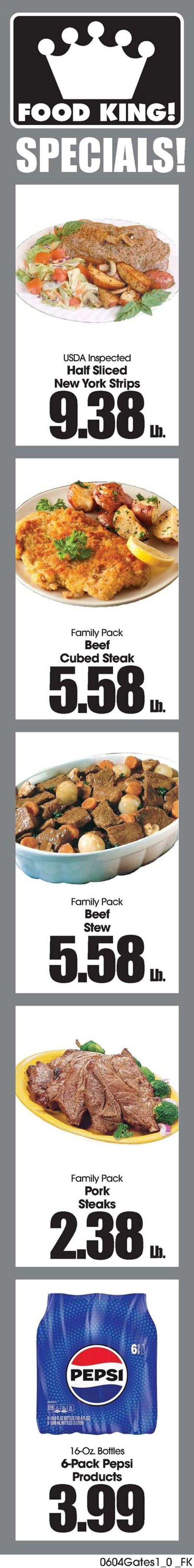 Catalogue Food King from 06/11/2025