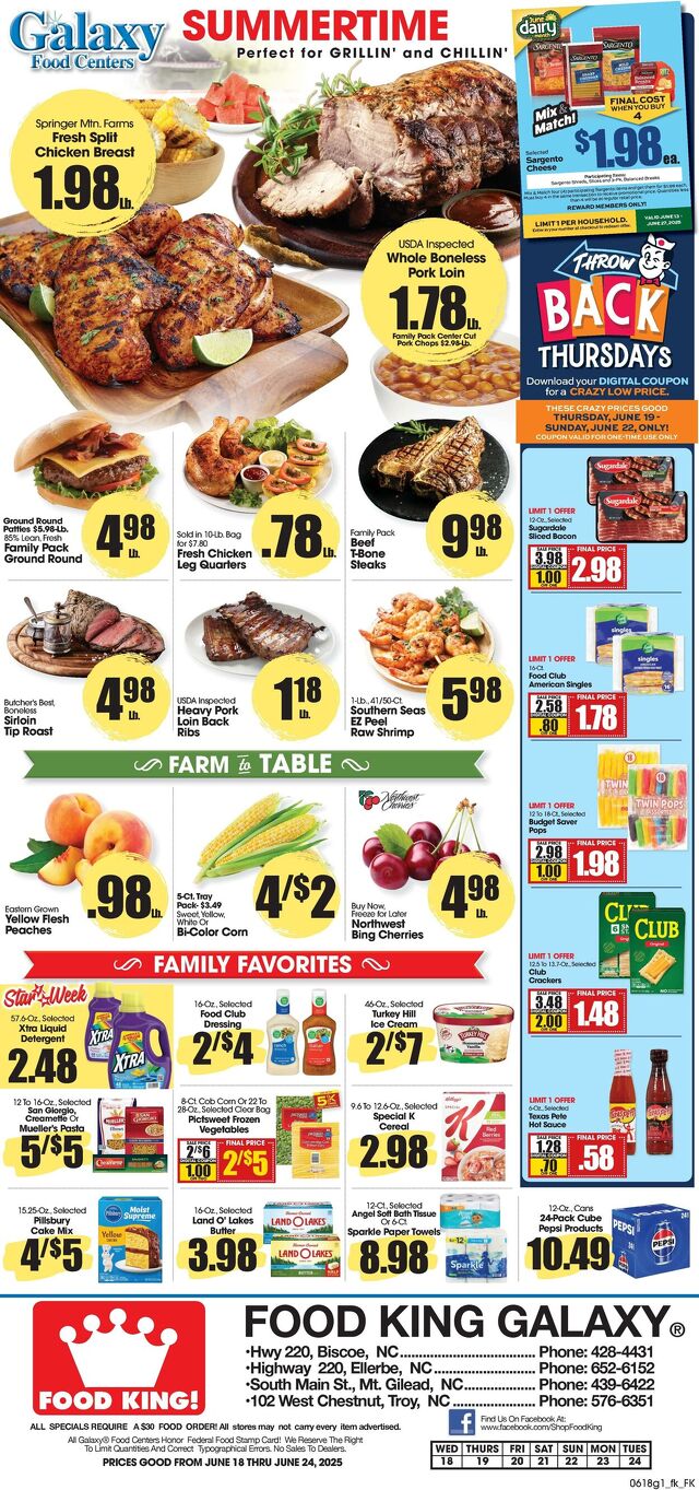 Catalogue Food King from 06/18/2025