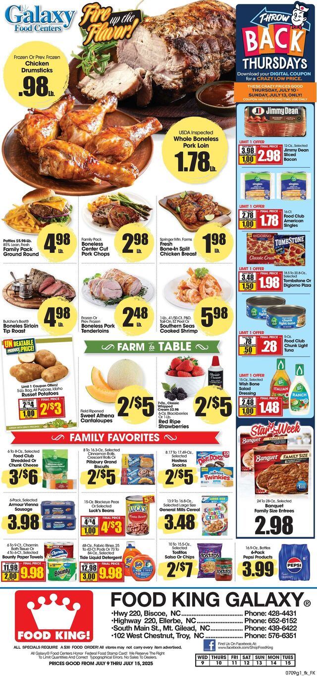 Catalogue Food King from 07/09/2025