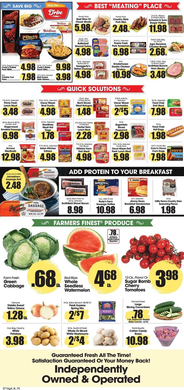 Catalogue Food King from 07/16/2025
