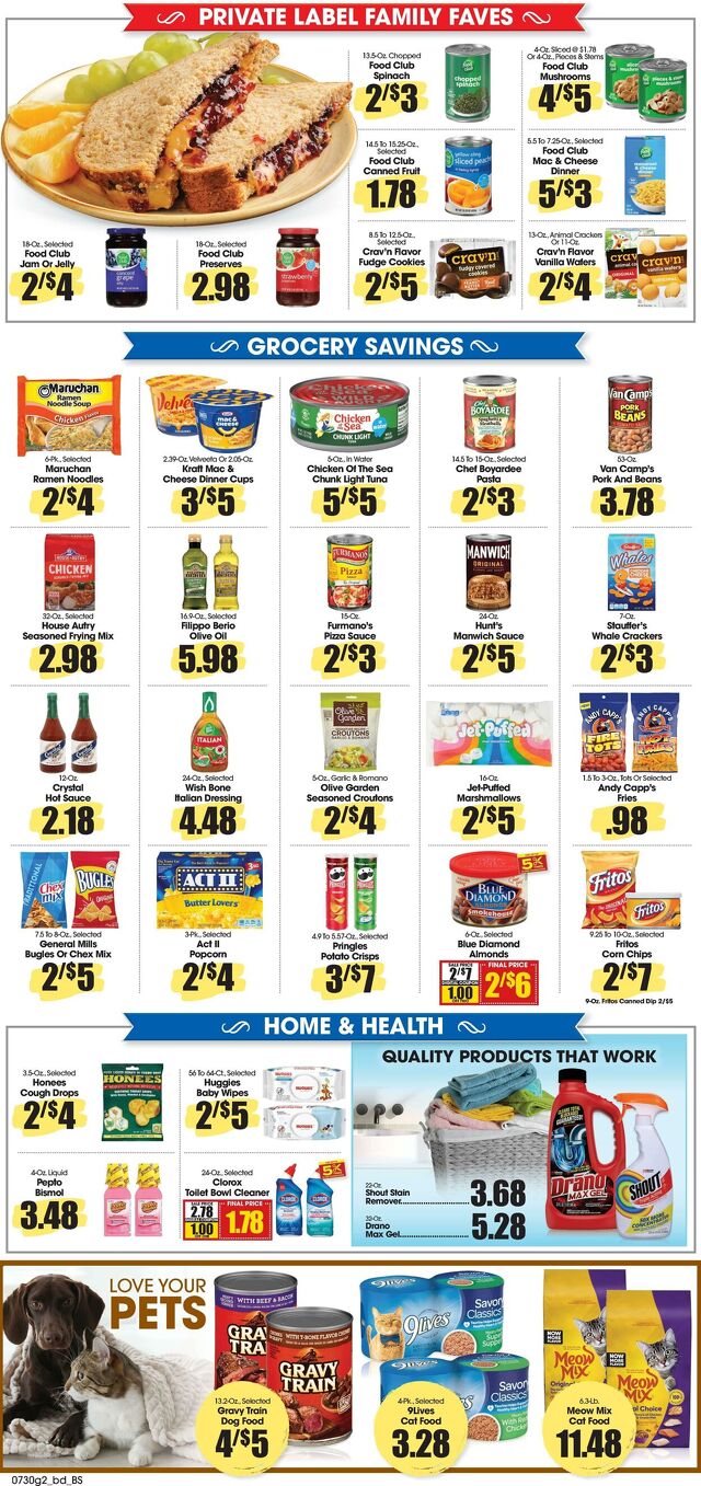 Catalogue Food King from 07/30/2025