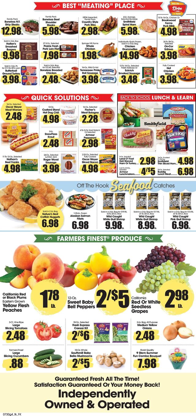 Catalogue Food King from 07/30/2025