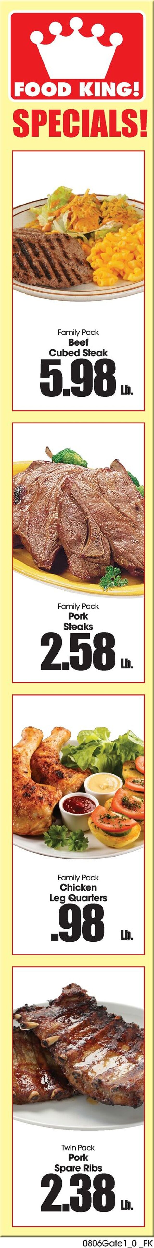 Catalogue Food King from 08/06/2025